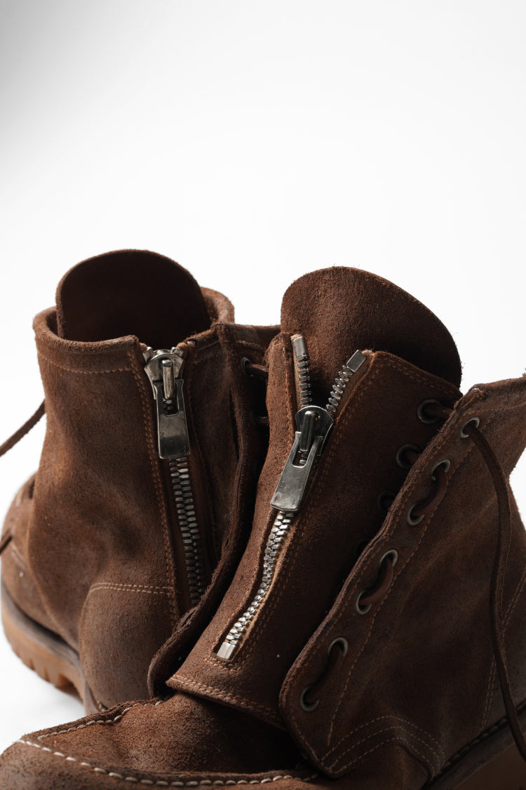 xx GUIDI MOC ZIPPER UNIT Back Zip Race Up BOOTS / HORSE REVERSE+