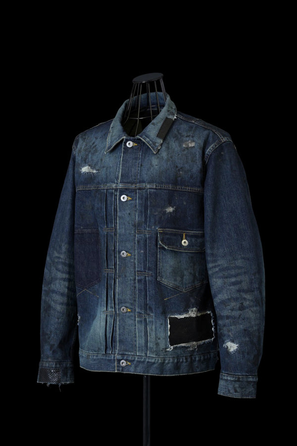 xx KOSUKE MATSUI THE DENIM STRETCH SELVEDGE DENIM 2ND. JACKET "DARK.INDIGO"