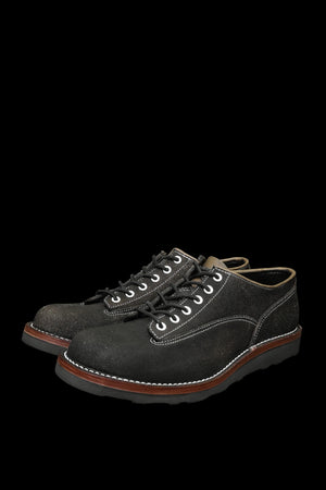 JP SHOULDER SUEDE GARMENT-DYED LOW LACE-UP SHOES / VIBRAM#4014SOLE