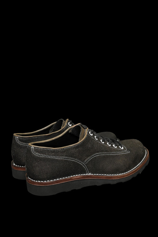 JP SHOULDER SUEDE GARMENT-DYED LOW LACE-UP SHOES / VIBRAM#4014SOLE