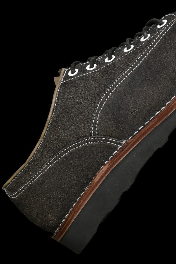 JP SHOULDER SUEDE GARMENT-DYED LOW LACE-UP SHOES / VIBRAM#4014SOLE