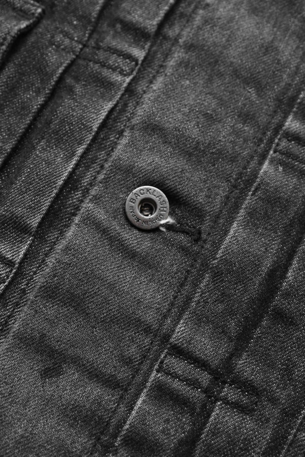 xx KOSUKE MATSUI THE DENIM STRETCH SELVEDGE DENIM 2ND. JACKET "DARK.BLACK”