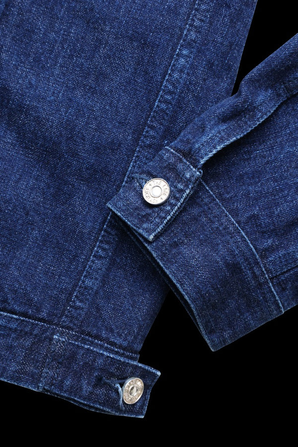 xx FULLCOUNT THE LINE DENIM JACKET / 13.7oz ORIGINAL SELVEDGE DENIM + SILVER 925