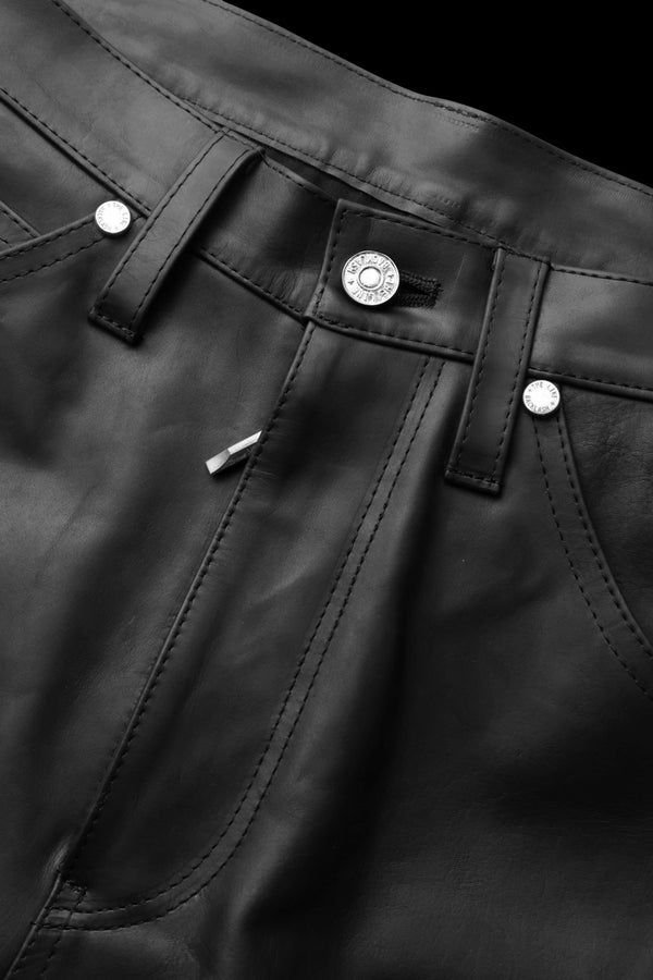 THE LINE GUIDI CALF Vitello Fiore PANTS
