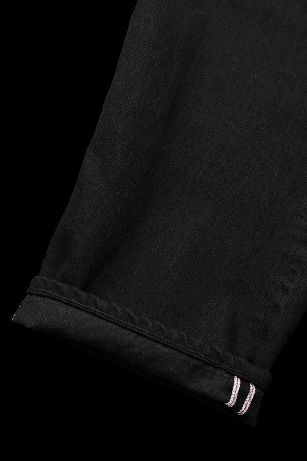 THE DENIM STRETCH SELVEDGE DENIM AUTHENTIC STRAIGHT PANTS “ONE WASHED BLACK”