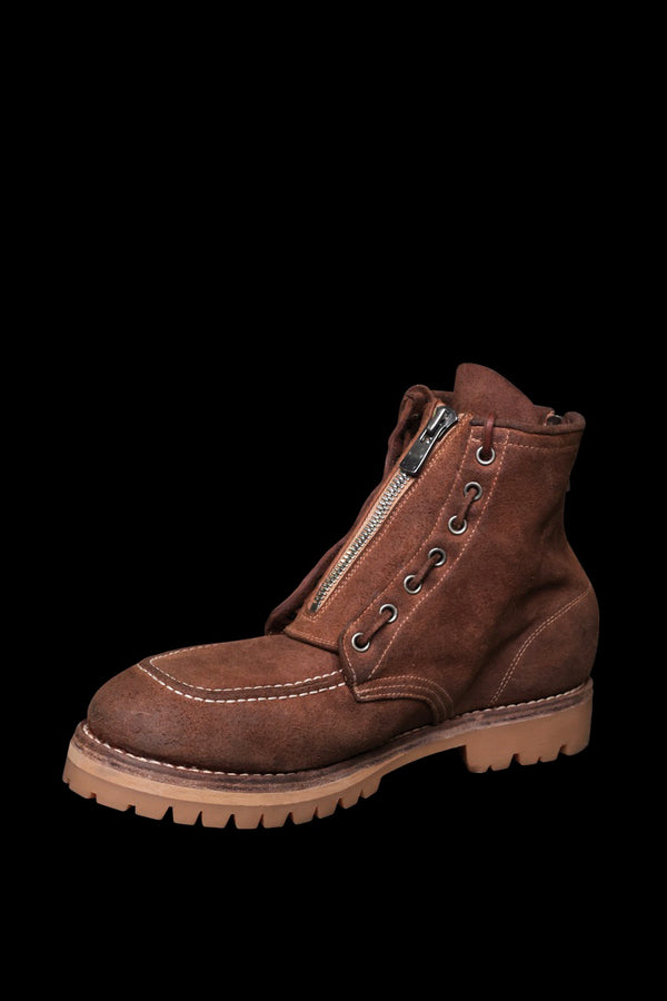 xx GUIDI MOC ZIPPER UNIT Back Zip Race Up BOOTS / HORSE REVERSE+Vibram Sole
