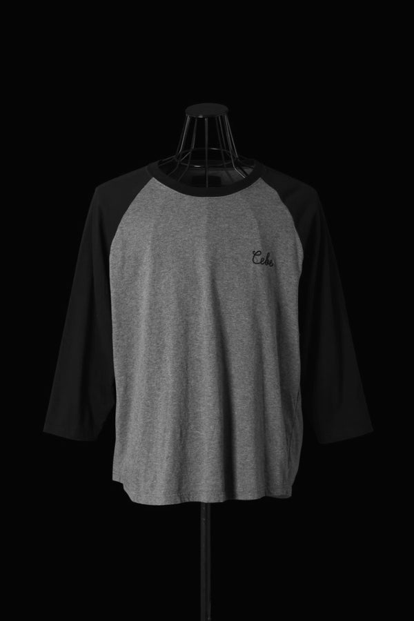 ORGANIC COTTON 30/1 SINGLE JERSEY RAGLAN SLEEVE TEE