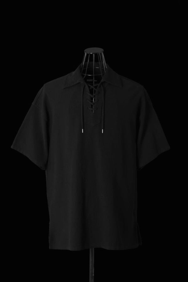 DRY TOUCH BLOCK INLAY LACE-UP CUT&SEWN