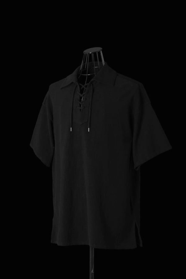 DRY TOUCH BLOCK INLAY LACE-UP CUT&SEWN
