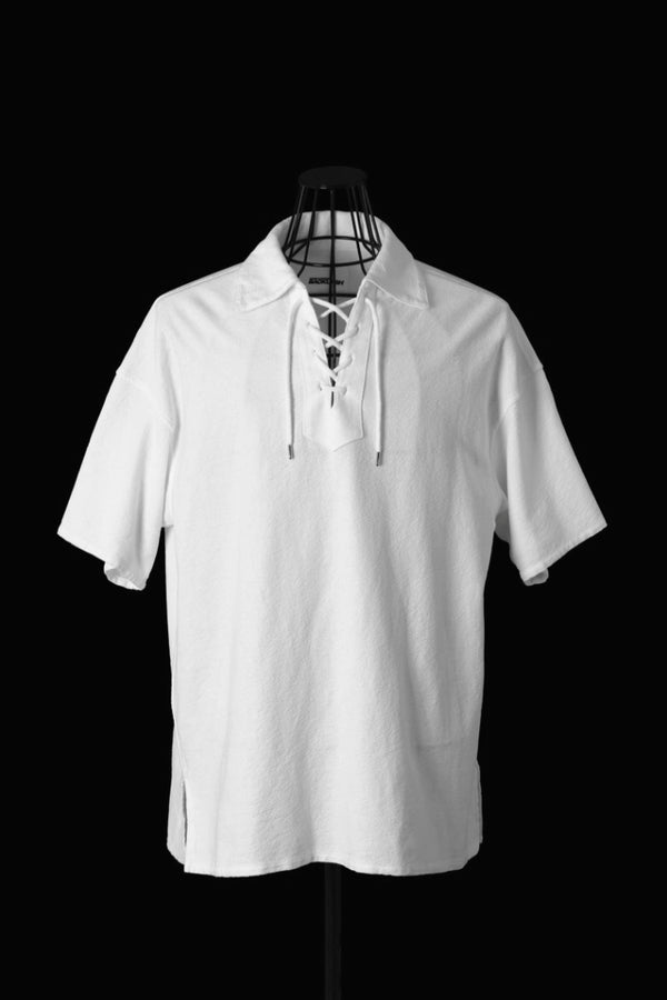 DRY TOUCH BLOCK INLAY LACE-UP CUT&SEWN