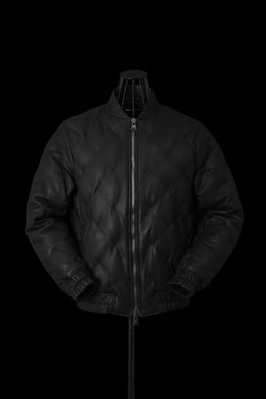 JAPAN STEER SOFT SHRINK STITCH “POLISH WHITE GOOSE DOWN BLOUSON