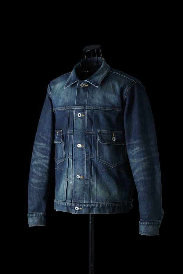 THE DENIM STRETCH SELVEDGE DENIM 2ND. JACKET “DARK.INDIGO”