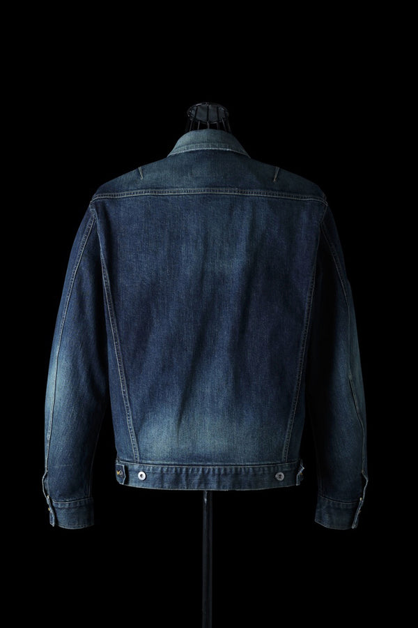 THE DENIM STRETCH SELVEDGE DENIM 2ND. JACKET “DARK.INDIGO”