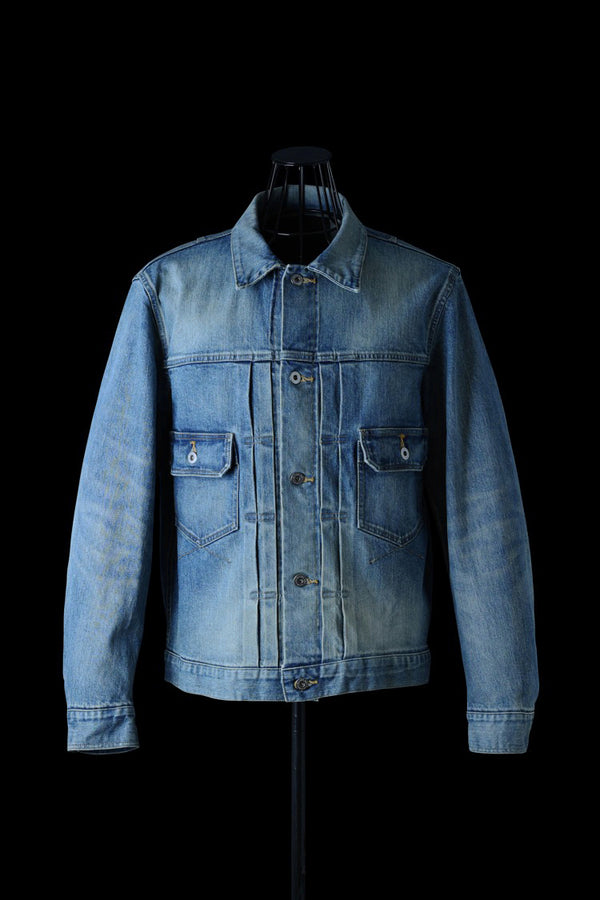 THE DENIM STRETCH SELVEDGE DENIM 2ND. JACKET “LIGHT.INDIGO”