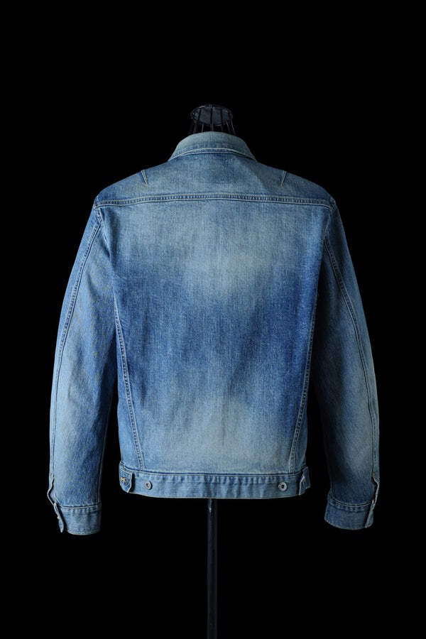 THE DENIM STRETCH SELVEDGE DENIM 2ND. JACKET “LIGHT.INDIGO”