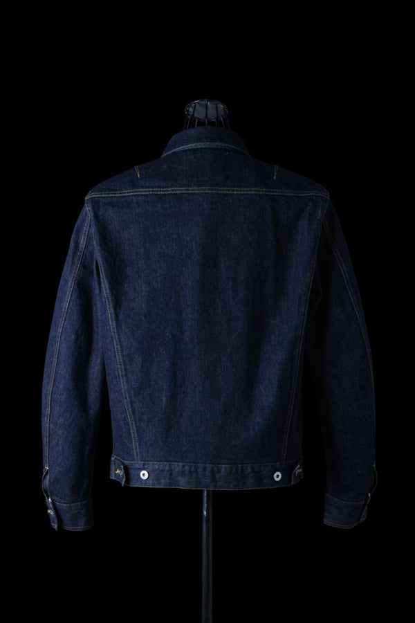 THE DENIM STRETCH SELVEDGE DENIM 2ND. JACKET “ONEWASH.INDIGO”