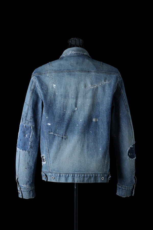 xx KOSUKE MATSUI THE DENIM STRETCH SELVEDGE DENIM 2ND. JACKET "LIGHT.INDIGO"