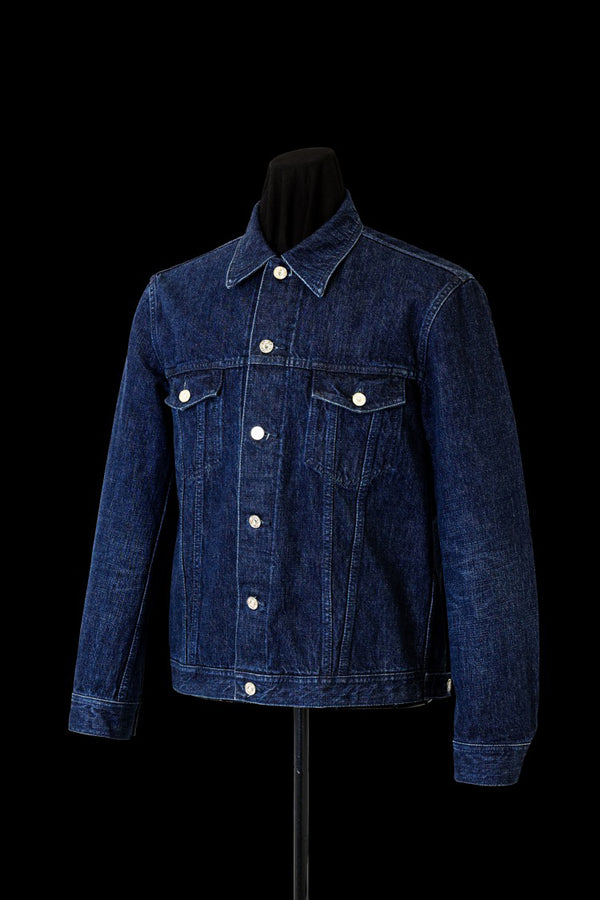 xx FULLCOUNT THE LINE DENIM JACKET / 13.7oz ORIGINAL SELVEDGE DENIM + SILVER 925