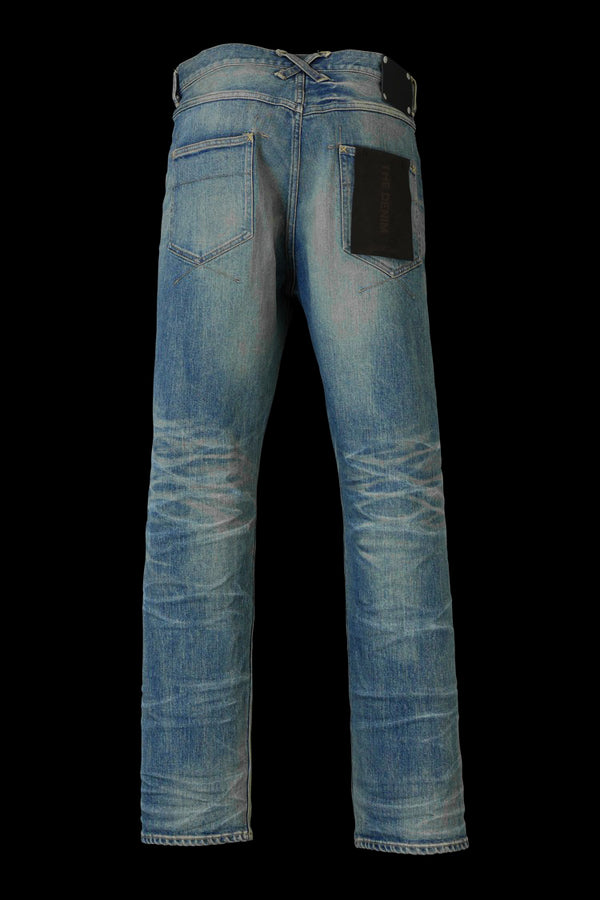 THE DENIM STRETCH SELVEDGE DENIM AUTHENTIC STRAIGHT PANTS “LIGHT INDIGO”