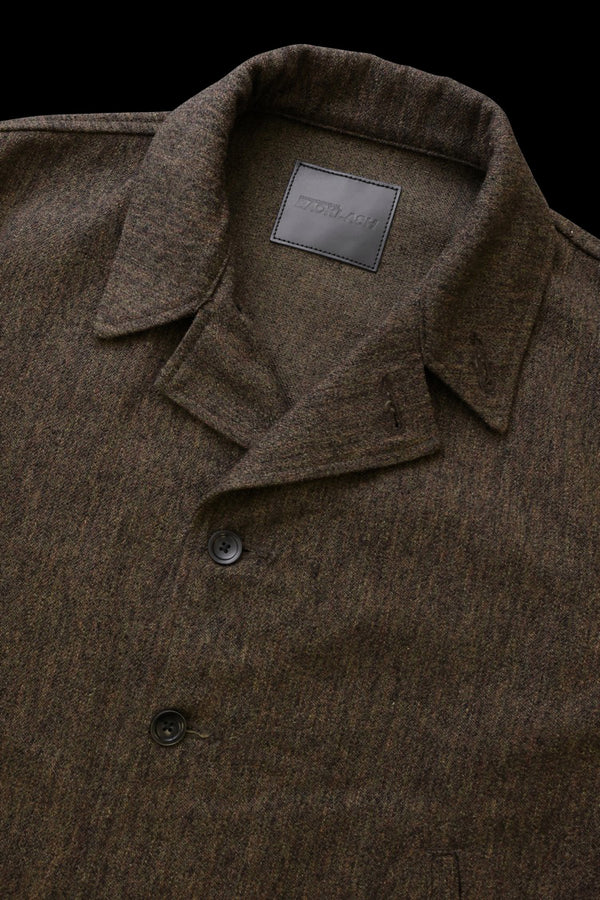 WOOL-COTTON MILITARY SERGE N-4 JACKET