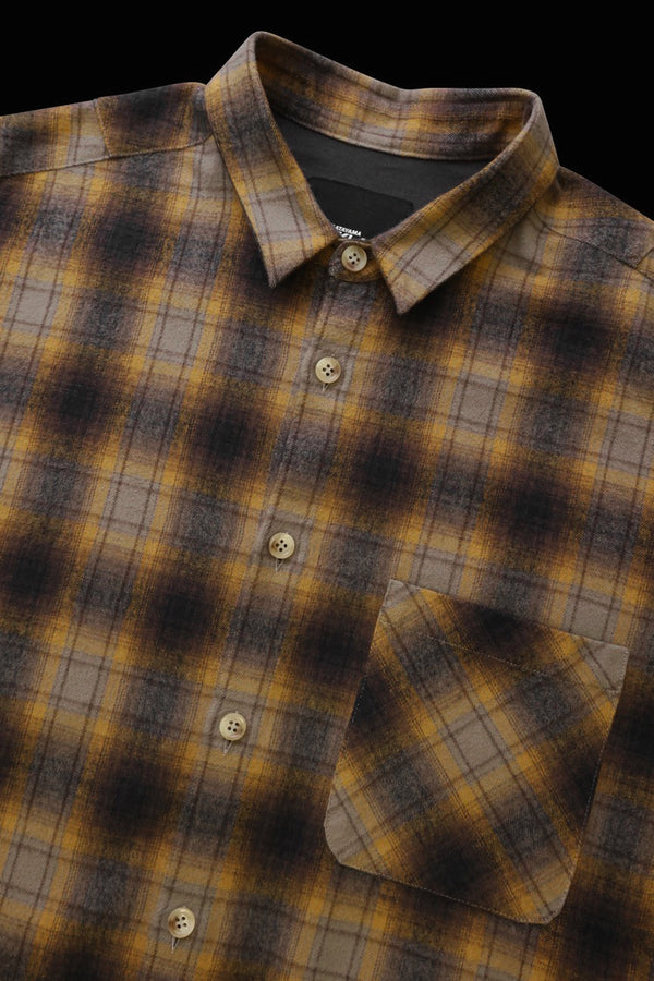 SOFT BRUSHED COTTON SHAGGY CHECK SHIRT