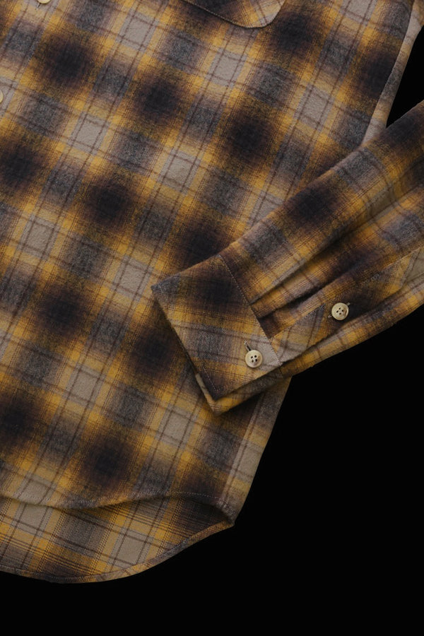 SOFT BRUSHED COTTON SHAGGY CHECK SHIRT