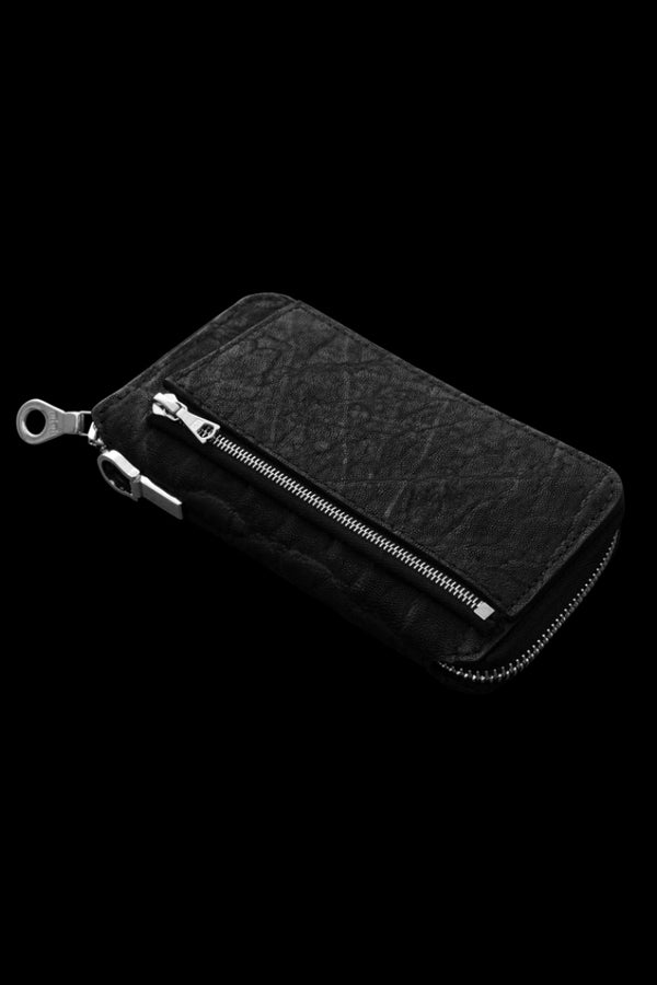 ELEPHANT MEDIUM ROUND FASTNER WALLET