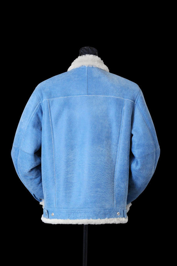 SPANISH MOUTON TRUCKER JACKET