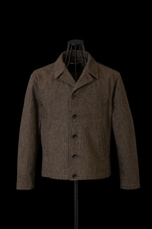 WOOL-COTTON MILITARY SERGE N-4 JACKET