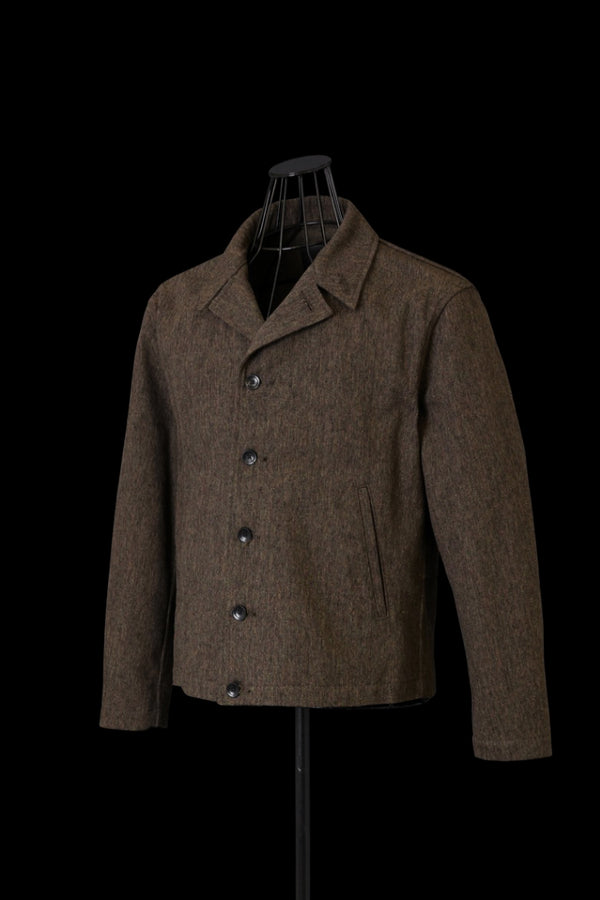WOOL-COTTON MILITARY SERGE N-4 JACKET