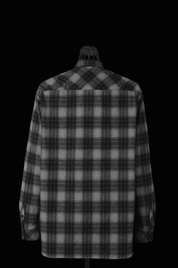 SOFT BRUSHED COTTON SHAGGY CHECK SHIRT