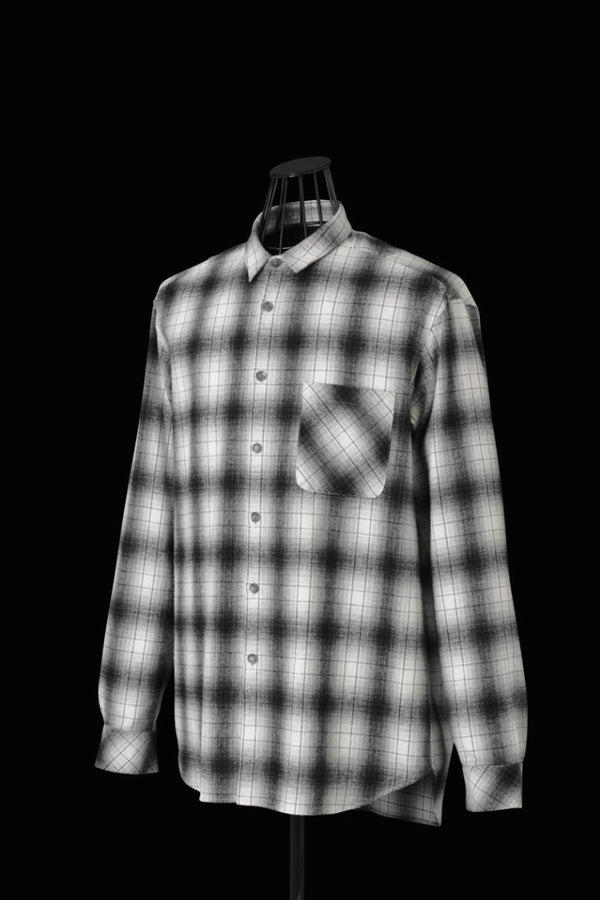 SOFT BRUSHED COTTON SHAGGY CHECK SHIRT
