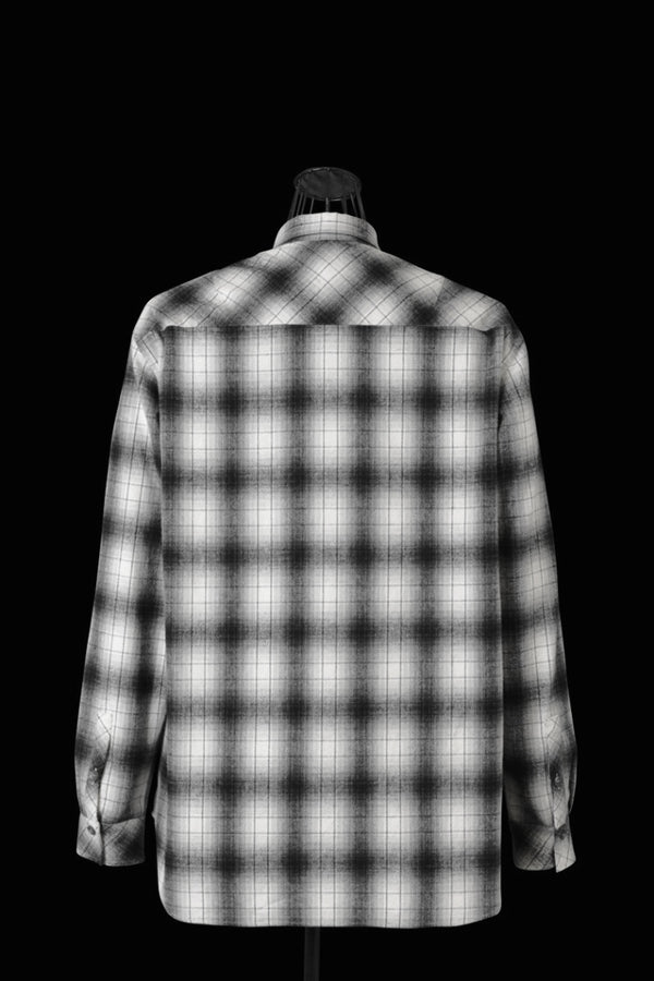 SOFT BRUSHED COTTON SHAGGY CHECK SHIRT