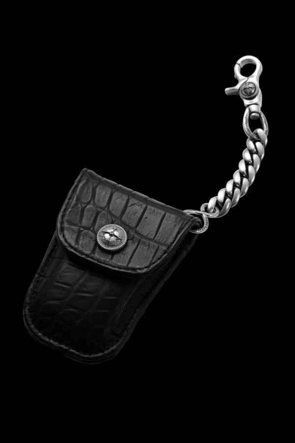 THE LINE CROCODILE SILVER925 SMART KEY CASE/HOLDER