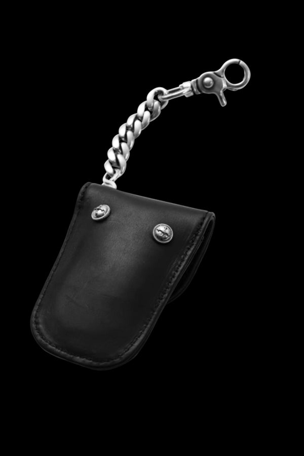 THE LINE GUIDI CALF SILVER925 SMART KEY CASE/HOLDER
