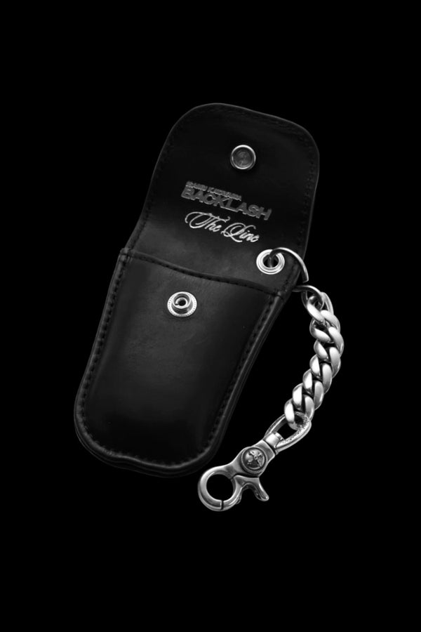 THE LINE GUIDI CALF SILVER925 SMART KEY CASE/HOLDER
