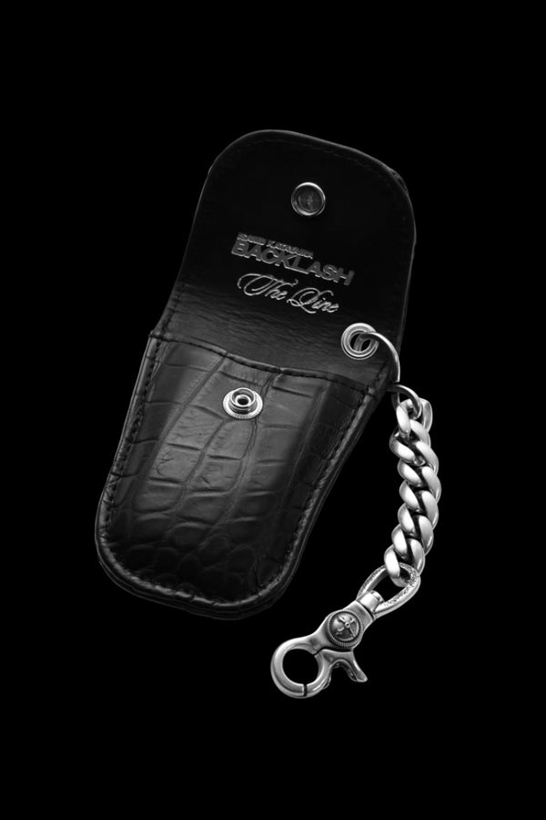 THE LINE CROCODILE SILVER925 SMART KEY CASE/HOLDER