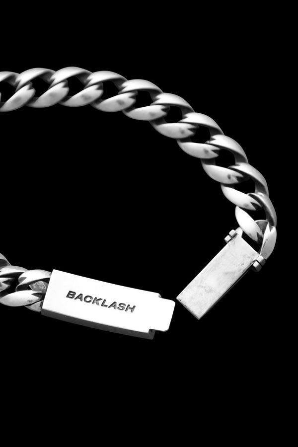 SILVER925+RUBY IDENTIFICATION BRACELET MINI
