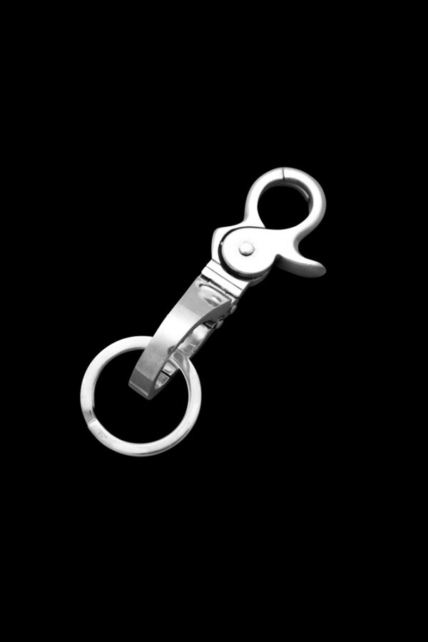 SILVER925+RUBY QUICK CLIP