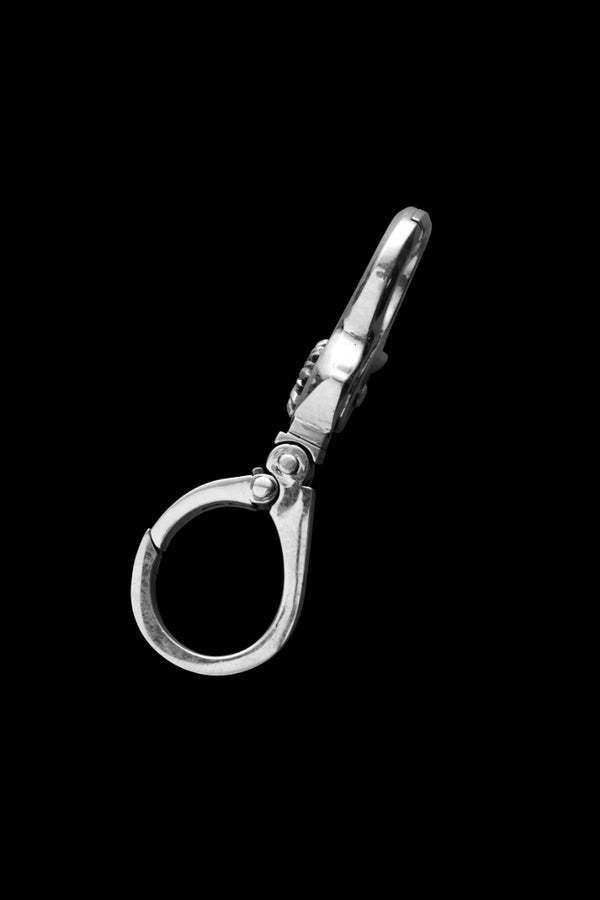 SILVER925+RUBY QUICK CLIP