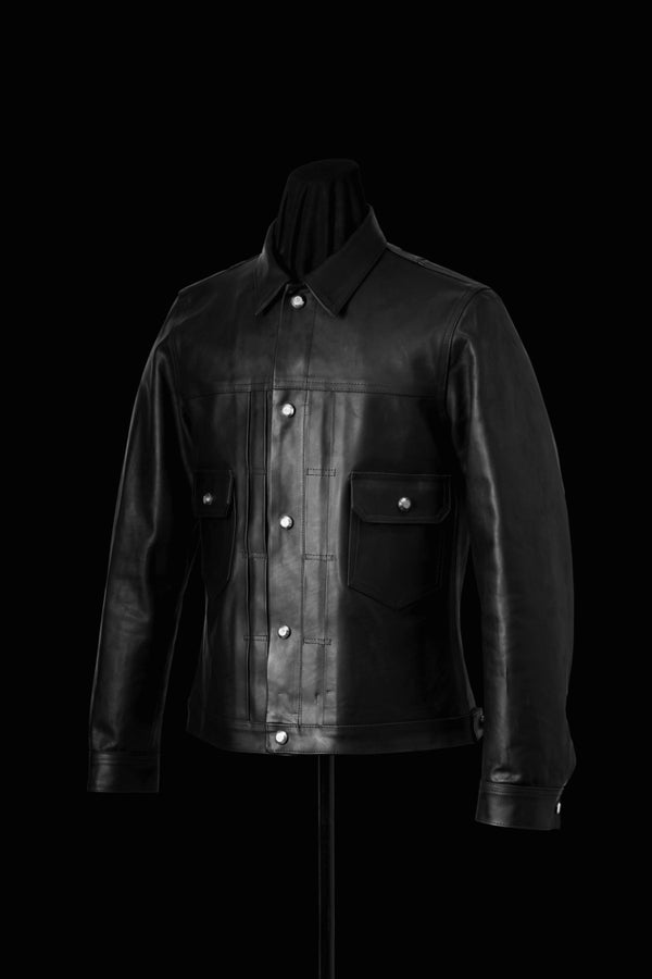 THE LINE GUIDI CALF Vitello Fiore 2ND. JACKET