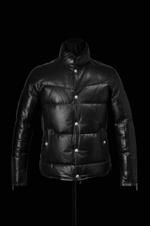 THE LINE GUIDI CALF Vitello Fiore + POLISH WHITE GOOSE DOWN JACKET