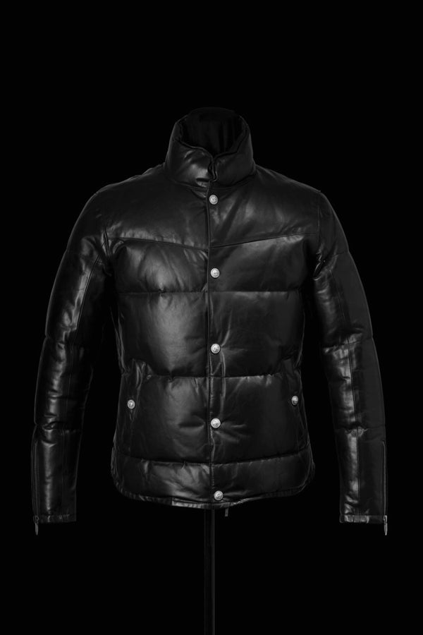 THE LINE GUIDI CALF Vitello Fiore + POLISH WHITE GOOSE DOWN JACKET