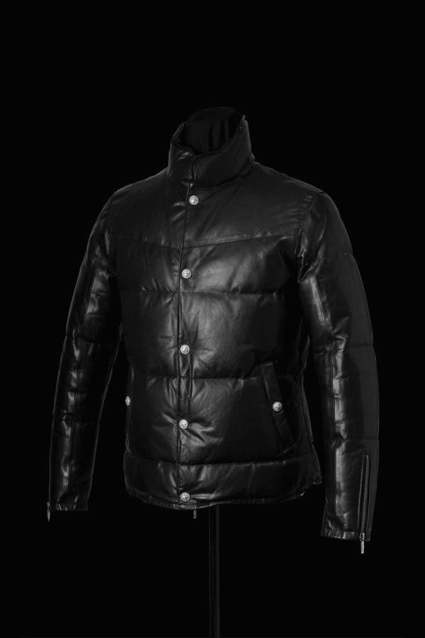 THE LINE GUIDI CALF Vitello Fiore + POLISH WHITE GOOSE DOWN JACKET