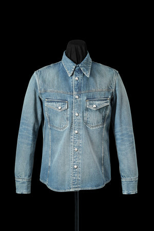 THE LINE 12oz SELVEDGE DENIM “HAND CRAFTED” + PYTHON SHIRT