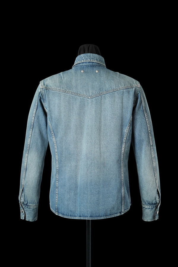 THE LINE 12oz SELVEDGE DENIM “HAND CRAFTED” + PYTHON SHIRT