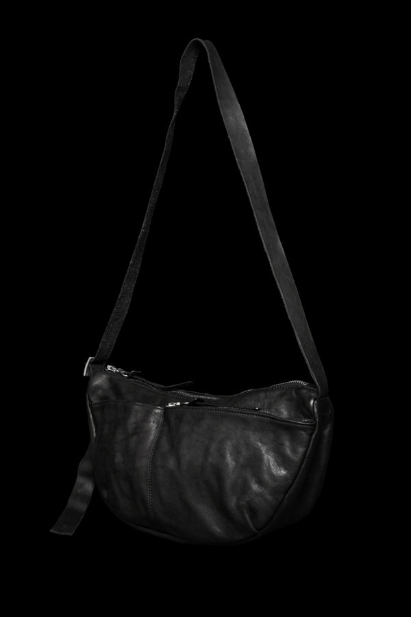 DOUBLE SHOULDER GARMENT-DYED SHOULDER BAG