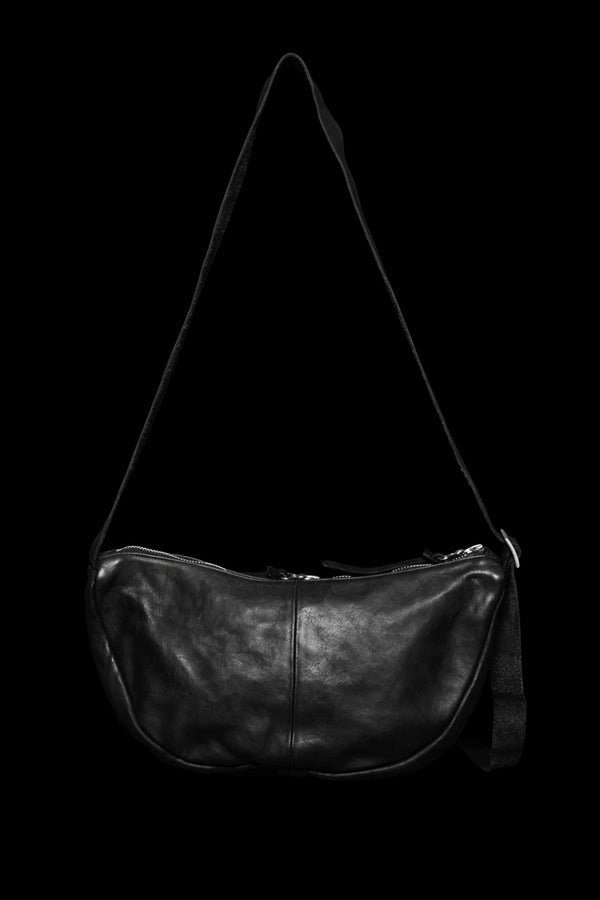 DOUBLE SHOULDER GARMENT-DYED SHOULDER BAG